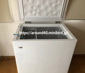 Haierハイアール（中国製）上開き式家庭用冷凍庫（霜取り）を一年間使ってみた感想　145L チェストタイプ 冷凍庫（フリーザー）直冷式 ホワイト  JF-NC145F(W)